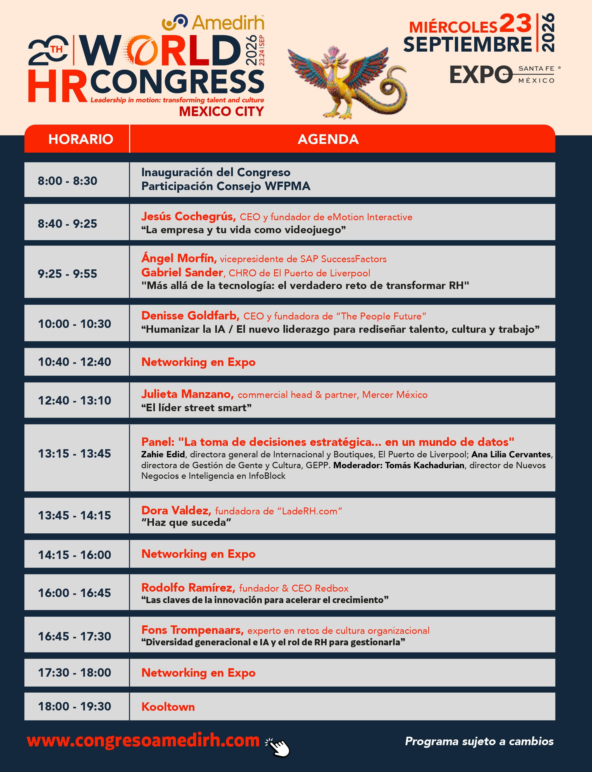 Agenda congreso 2026 01